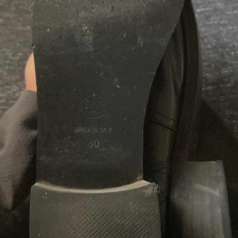 Chanel Size 40 Black Boots - Picture 6 of 8
